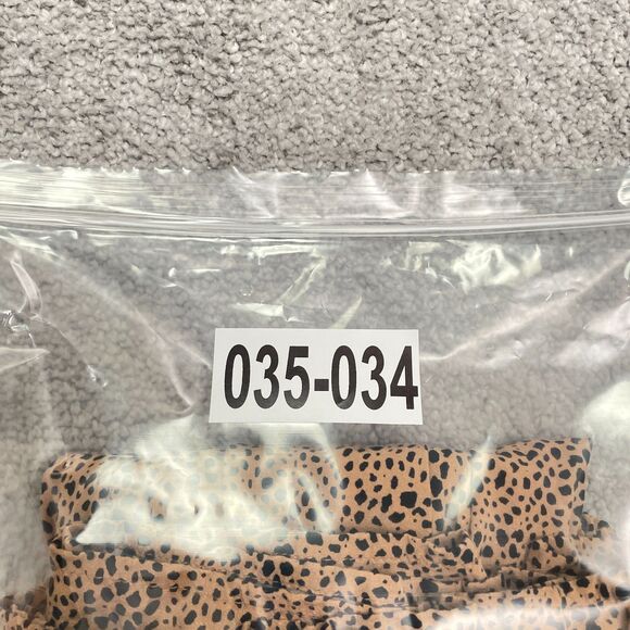 Old Navy Leopard A-Line Relaxed Midi Dress Womens Medium Brown Sleeveless Boho - Picture 13 of 13